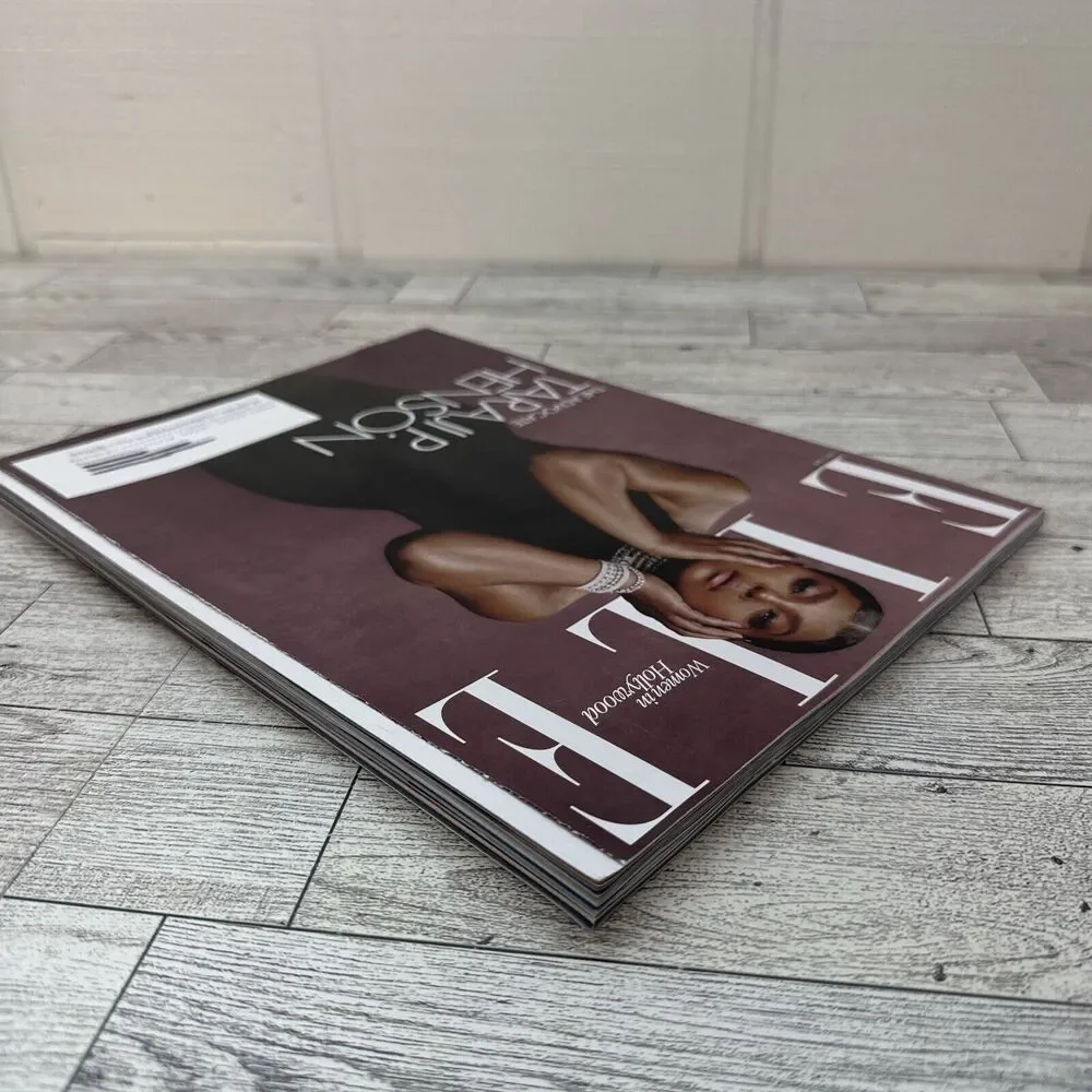 Elle Magazine - December 2023 January 2024 - Taraji P Henson - New‎ Never Read